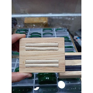 Đế gỗ bày nhẫn, dụng cụ chụp ảnh sp, trưng bày trong tủ siêu xinh