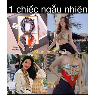 Khăn lụa vuông cao cấp 70x70cm đẹp thời trang _,,