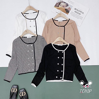 Áo bozip nữ dài tay 2 hàng khuy ATN337