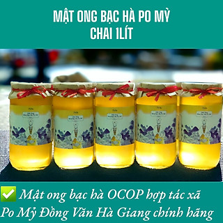 MẬT ONG BẠC HÀ VIETGAP CHÍNH HÃNG 350ML, MẬT ONG BẠC HÀ PO MỶ OCOP HÀ GIANG NGUYÊN CHẤT