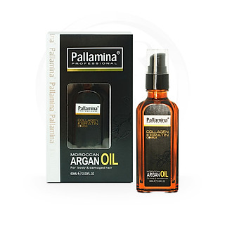 Tinh dầu (Serum)Pallamina Moroccan Argan Oil  dưỡng tóc cao cấp 60ml