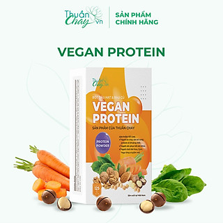VEGAN PROTEIN - BỘT NGŨ CỐC ĐẬU HẠT RAU CỦ (KHÔNG ĐẬU NÀNH) (5 gói/hộp 125g)
