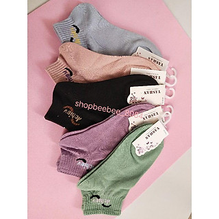 set 5 đôi tất nữ nhiều màu loại 1