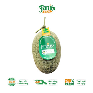 Dưa lưới ruột cam Pansy, ngọt thanh, mọng nước 1,3 - 1,6kg