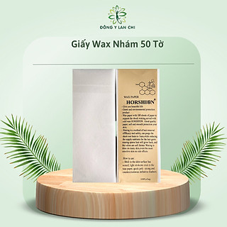 Giấy wax lông nhám - 50 tờ giấy wax nhám
