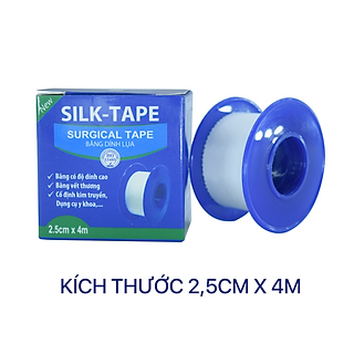 1 cuộn băng dính lụa Silk Tape 2.5cm x 4m