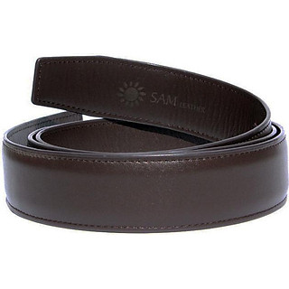 Dây Thắt Lưng Da Bò - Dây Nịt Nam không mặt khóa SAM Leather SDNSX002