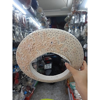 Khăn đống cô dâu đỏ 25 tầng đính ren kim tuyến đẹp khăn đống thủ công tp hồ chí minh