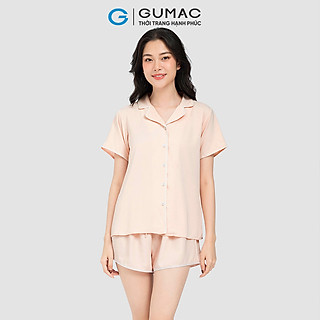 Set ngắn phối đăng ten thời trang GUMAC SC10061