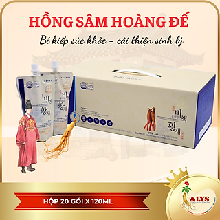 Nước Hồng Sâm Hoàng Đế Daedong Hàn Quốc ( Hộp 120ml*20 gói )