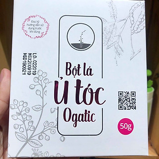 BỘT Ủ TÓC LÁ MÓNG LÁ CHÀM OGATIC - HỘP GIẤY 50GRAM