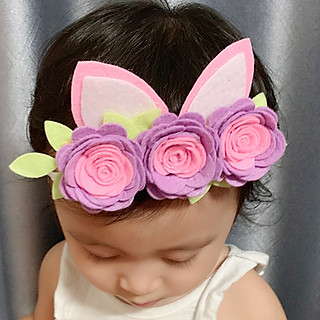 Băng đô bé gái handmade S122