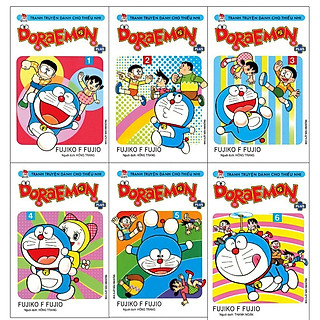 Truyện tranh - Trọn bộ 6 tập: Doraemon plus