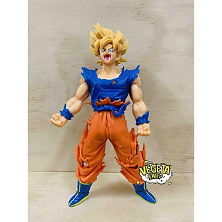 Mô hình Dragon Ball Z - Mô hình Songoku Son Goku Super Saiyan SSJ - Goku tóc vàng 2 - Cao 20cm