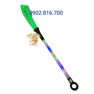 Đồ chơi ĐAO PHÁT SÁNG - kiếm nhật đen Katana kiếm phát sáng đổi màu siêu nét hàng xinj của Ninja hóa trang Samurai
