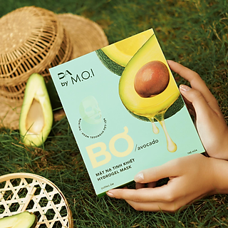COMBO 3 MẶT NẠ BƠ TINH KHIẾT HYDROGEL DA BY M.O.I HỒ NGỌC HÀ 2022 (CHÍNH HÃNG)