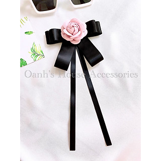 Tag nơ cài áo hoa trà Link 1