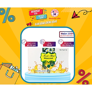 Hộp 10 Gói Thực phẩm chức năng Thanh nhiệt Maxcool