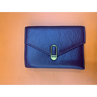 Ví cầm tay nữ màu xanh dương