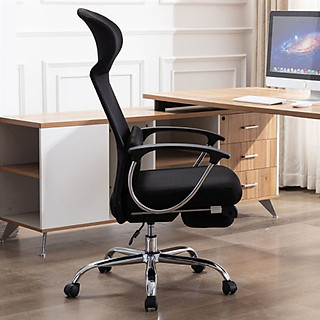 Ghế xoay văn phòng  tựa lưng có gác chân, tựa đầu đa năng, ghế xoay ghế  livestream tiện lợi