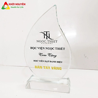 Kỷ niệm chương pha lê giọt nước