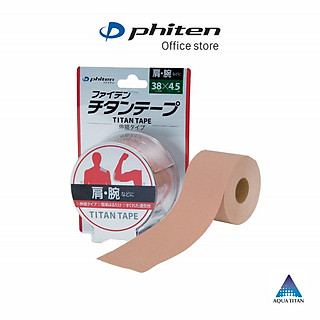 Băng dán cơ giảm đau Phiten titanium tape roll PU710129