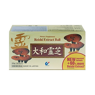 Thực phẩm bảo vệ sức khỏe Viên hoàn REISHI EXTRACT BALL (Hộp 30 gói tặng 5 gói)
