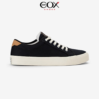Giày Sneaker Nam Vải Canvas DINCOX E12 Black Đơn Giản Thanh Lịch