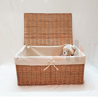 Sọt Mây Đan Có Nắp