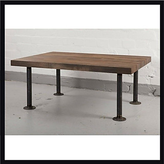 Chân bàn ống nước AS, chân bàn ống nước lắp ráp chất liệu ống sắt cao cấp