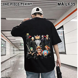 ÁO THUN UNISEX NHÓM HẢI TẶC ÁO ĐEN