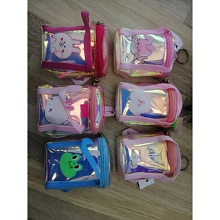 MÓC KHÓA BÓP. MÓC KHÓA VÍ HOLOGRAM ĐỨNG IN HÌNH NHIỀU MẪU