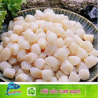 Còi sò điệp tươi - Khay 500g