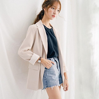 ÁO BLAZER KEM SỮA