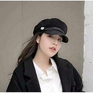 Mũ nồi, mũ beret thủy thủ hàn quốc phối da