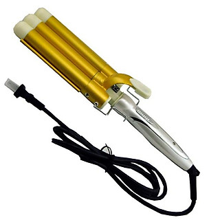Máy bấm tóc gợn sóng, máy tạo kiểu, máy làm xoăn sóng Máy uốn tóc 3 trục