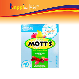 Kẹo dẻo trái cây Mott’s Assorted Fruit Mỹ 2,04kg - Happi