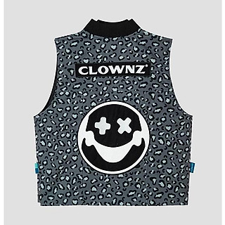 Áo vest gile Leopard Utility túi hộp trần bông nam nữ ulzzang hàn quốc nam nữ