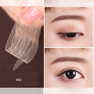 Dán Kích Mí Lưới Cuộn 200 Đôi, Màu Da Tự Nhiên, Nhiều Tùy Chọn Phù Hợp, Trang Điểm Tạo Đôi Mắt To Tròn 2 Mí, Không Bong Tróc, Bám Phấn, Ẩn Dấu Tự Nhiên Sau Lớp Makeup, Không Tạo Vết Hằn Trên Mi Mắt Nên Tránh Bị Lộ, Dễ Sử Dụng Với Dụng Cụ Kèm Theo, Nhỏ Gọn Và Tiết Kiệm