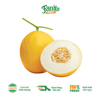 Dưa lê hoàng kim HC, thơm ngon, tươi mát trái 1.3kg