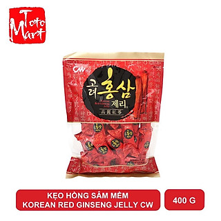 Kẹo hồng sâm mềm CW Hàn Quốc (400g)