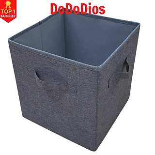 Hộp vải đựng đồ quần áo - sử dụng đa năng đựng giầy dép, đồ chơi, phụ kiện điện tử - hãng dododios