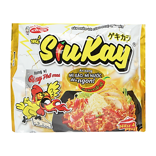 Mì Gà Cay Phô Mai Siukay 129G