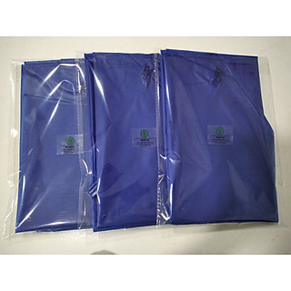 Combo 10 cái tạp dề nhựa chống nước - Tạp dề nhà bếp màu xanh dương