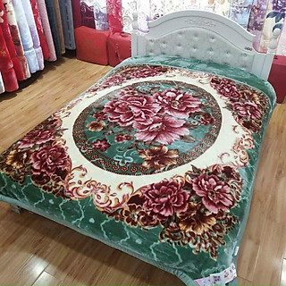 Chăn nhung tuyết mùa đông, chăn băng lông nặng 4kg 3 lớp cao cấp