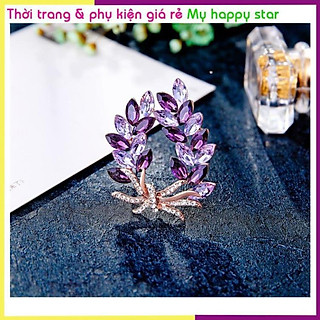 Trâm cài áo đính đá sang trọng GC181