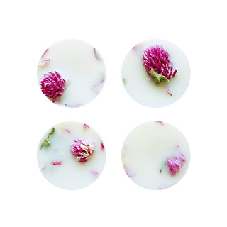 Combo 4 viên sáp thơm nhà và đồ vải, hương thơm từ tinh dầu hữu cơ cỏ xạ hương, bạc hà - 100 ml