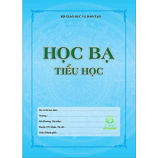 Sách - Học bạ tiểu học (THEO THÔNG TƯ 22&30) (KP)