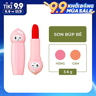 Son Môi An Toàn Cho Bé - Son Búp Bê Cỏ Mềm