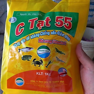 Vitamin c tạt cho tôm cá chống sốc, giảm stress